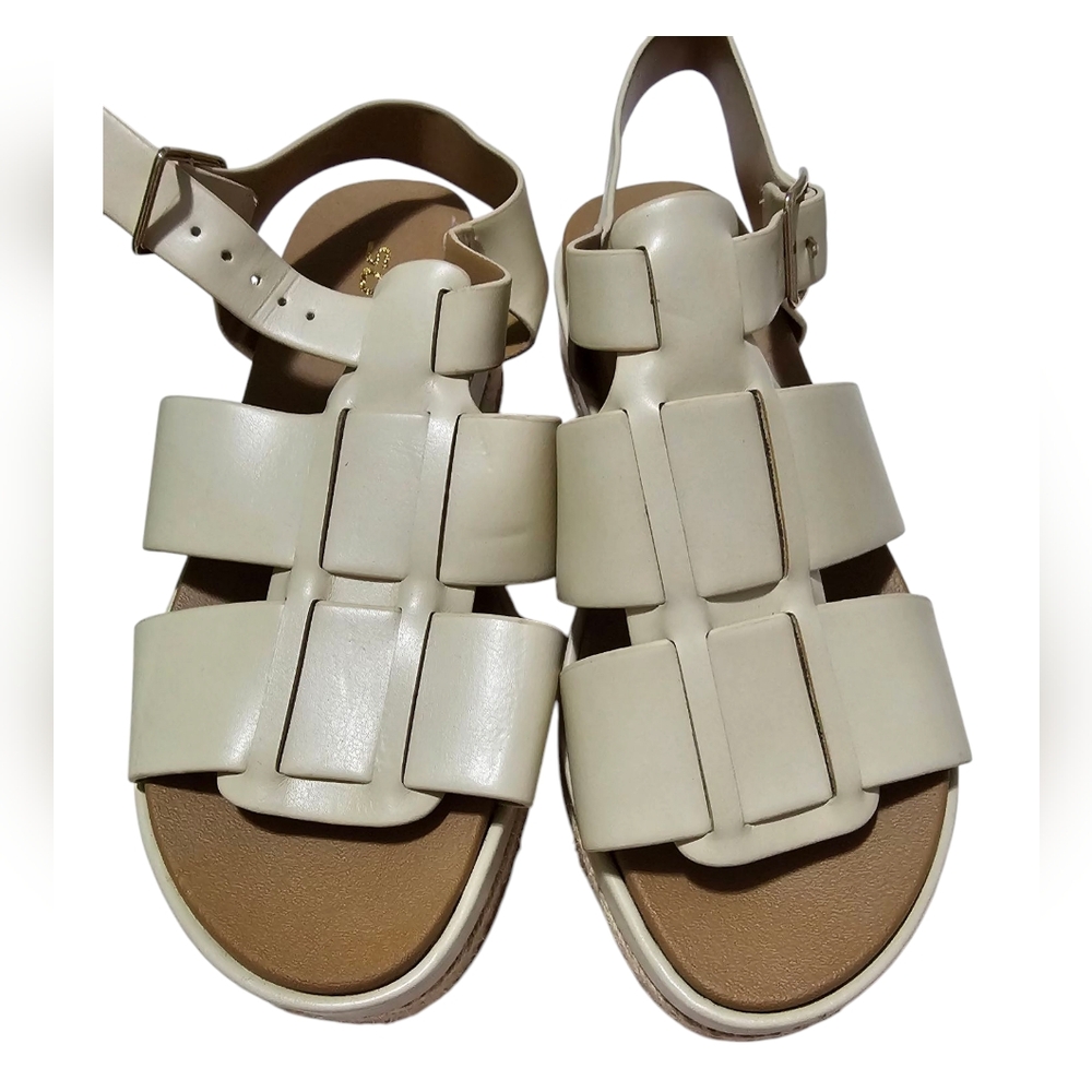 Women's Cream Sandals Btand new